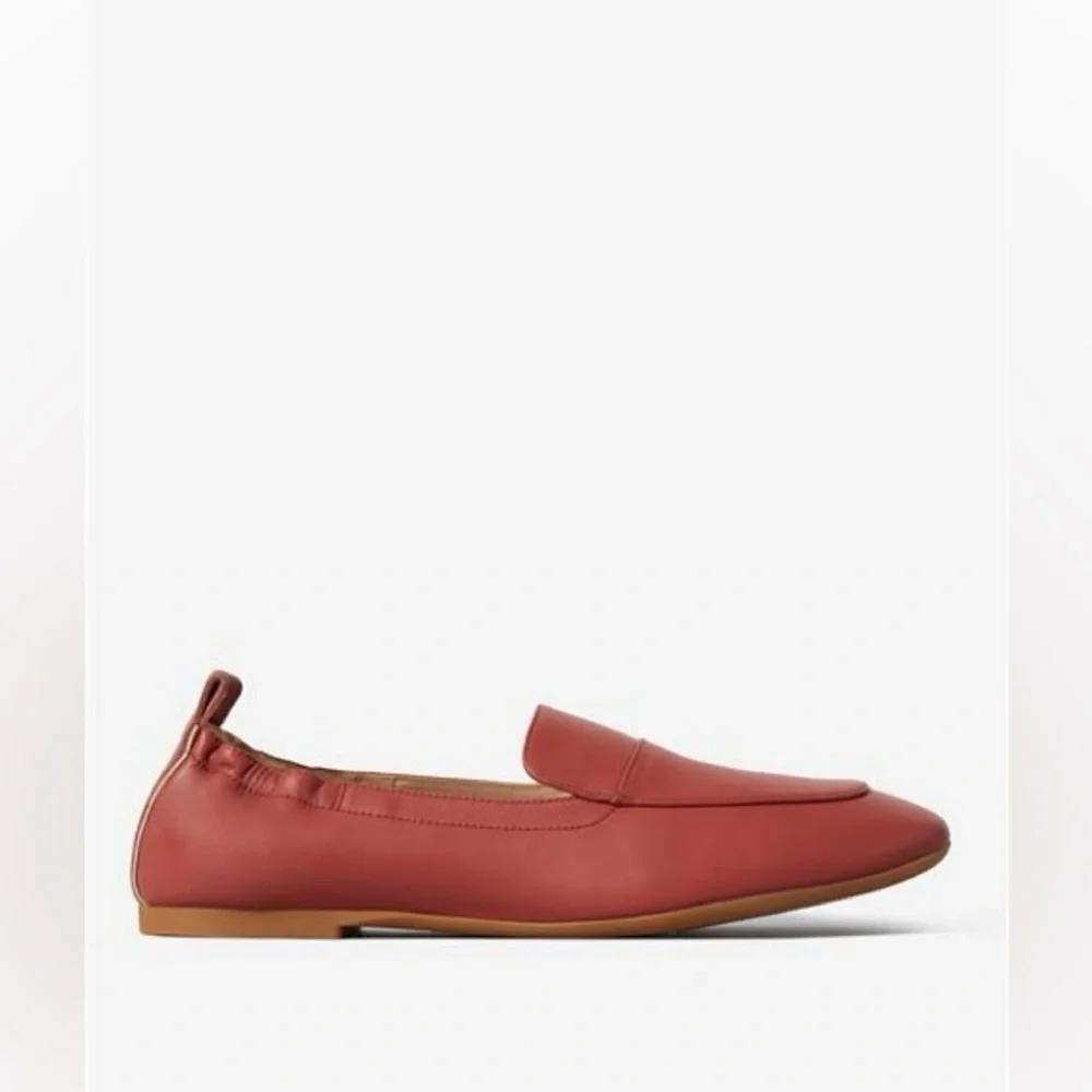 Everlane The Day Loafer Leather Dark Rose Pink Made in Italy - Size 10 - Picture 2 of 14
